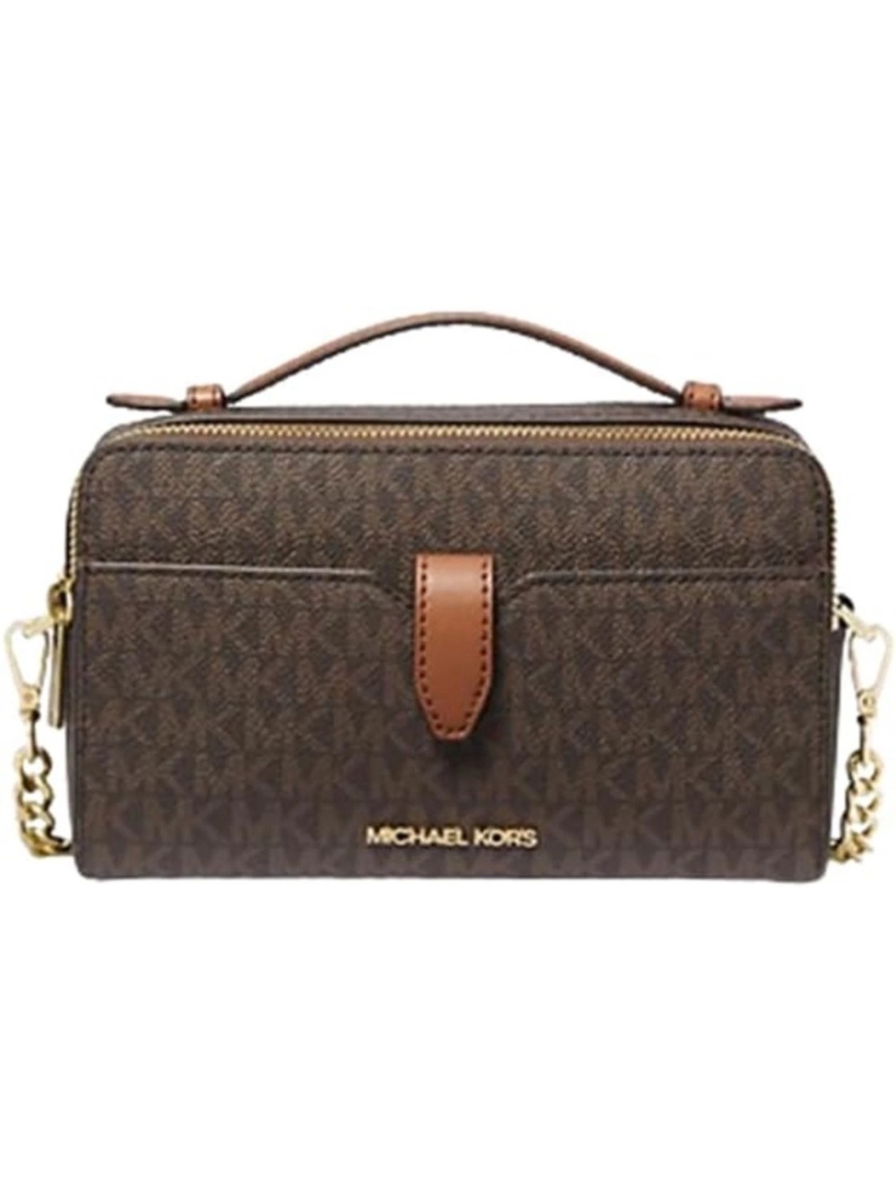 Michael Kors Medium Logo Smartphone Crossbody Bag